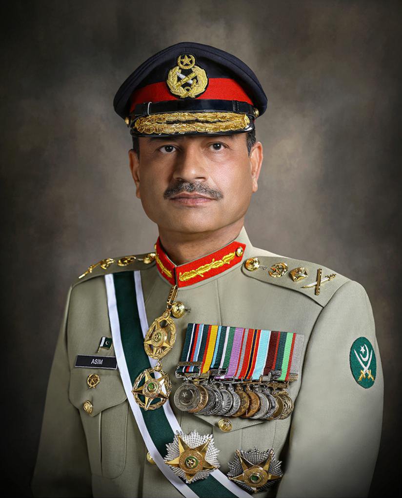 General Asim Munir Pakistan Army Chief during official meeting