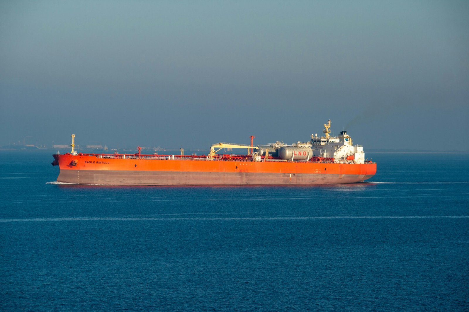 ''strait of Hormuz oil tanker and military ship during Middle East crisis"