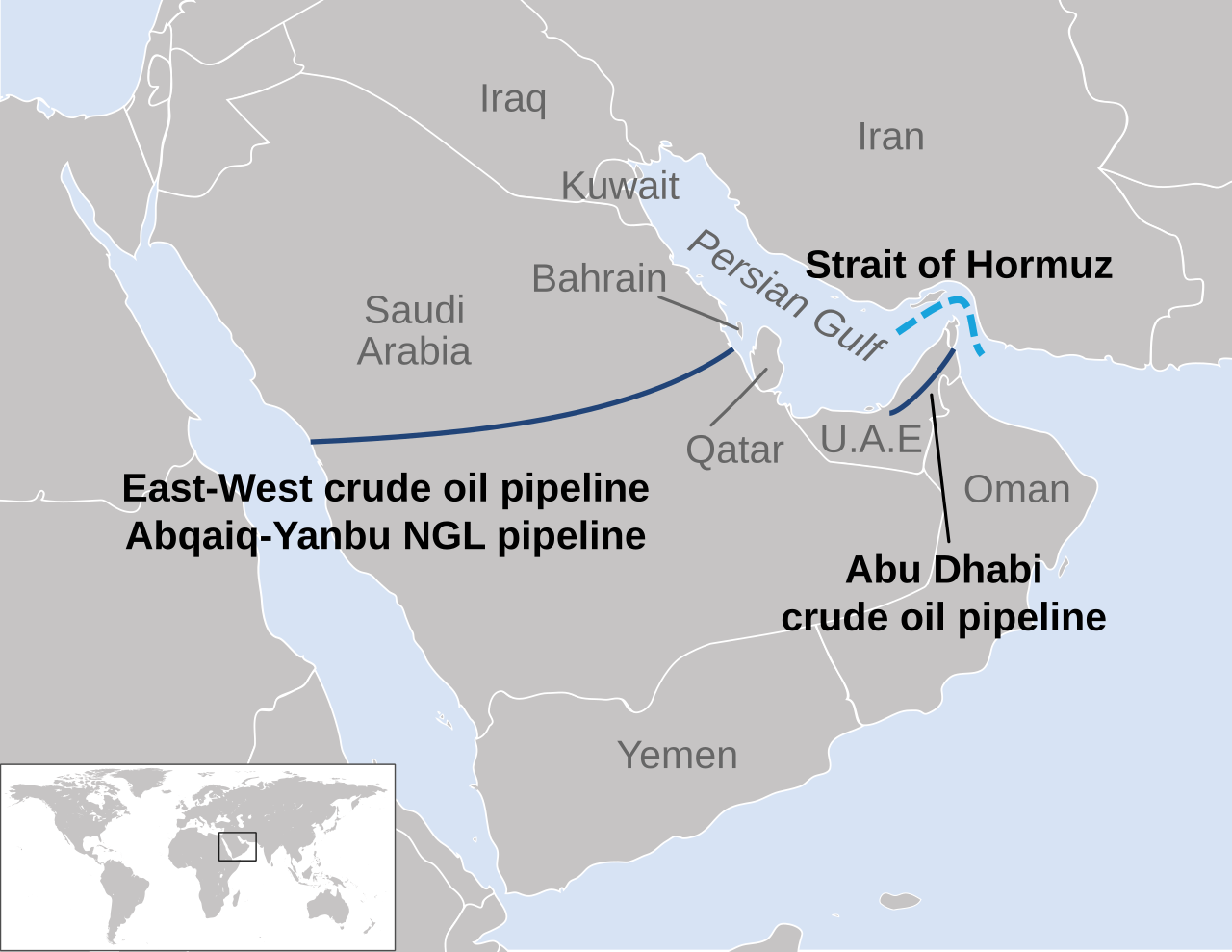 Strait of Hormuz with warships and missile strikes during Iran-US-Israel Middle East conflict