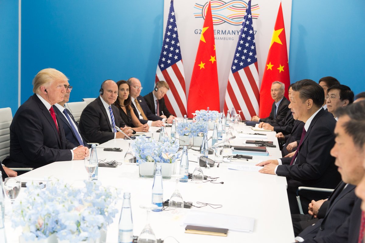 Donald Trump and Xi Jinping meeting during G20 Summit amid global tensions